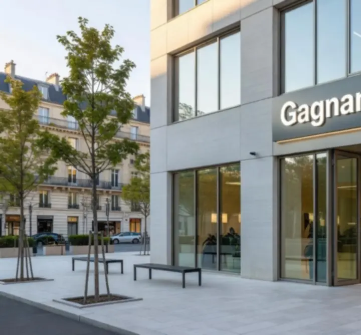 Façade et entrée du lieu JOY